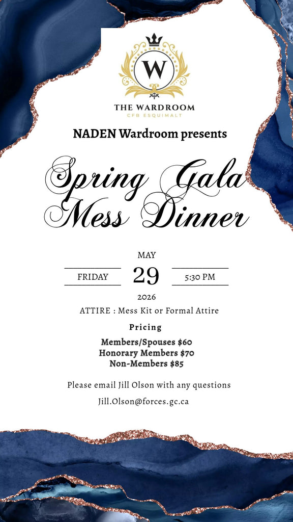 Spring Gala Mess Dinner